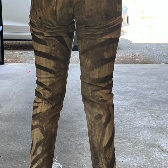 Ralph Lauren “zebra” print denim - Picture 3 of 4